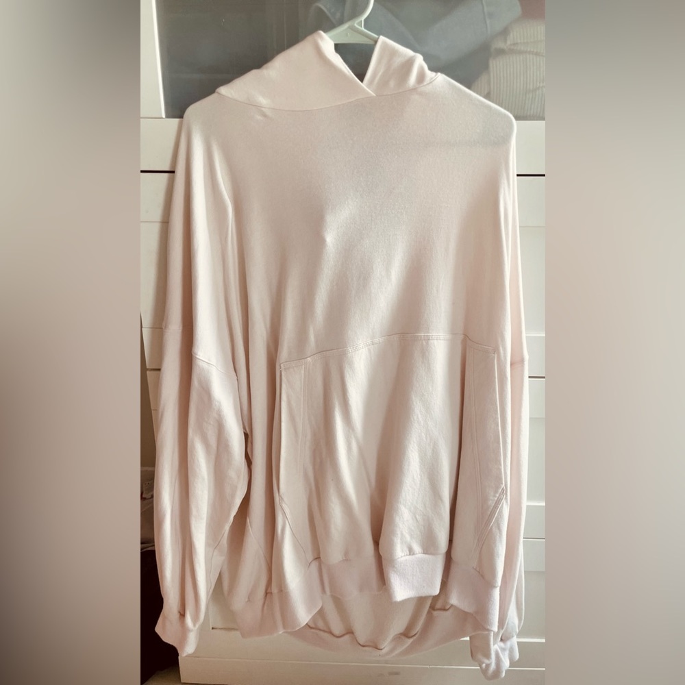 Oversized Barbie pink Selkie hoodie